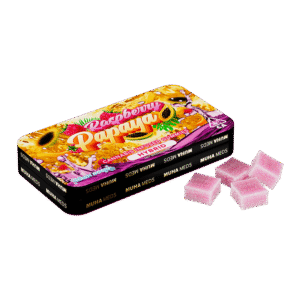 Raspberry Papaya Hash Rosin Gummies
